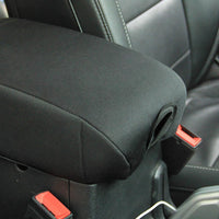 Center Console Cover Armrest Pad No Pockets & Logo For Jeep Wrangler JL JT