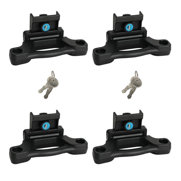 4Pack Truck Bed Tie Down Anchors Brackets & Box Link Cleat For Ford F150/250/350 4Pack Truck Bed Tie Down Anchors Brackets & Box Link Cleat For Ford F150/250/350