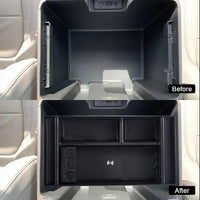 Wireless Charging Center Console Organizer Compatible with 2014-2018 Chevy Silverado Tahoe Suburban and GMC Sierra Yukon Tray Accessories Armrest Storage