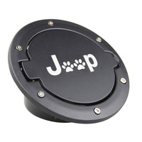 Fuel Filler Door Cover Gas Tank Cap for 2007-2017 Jeep Wrangler JK