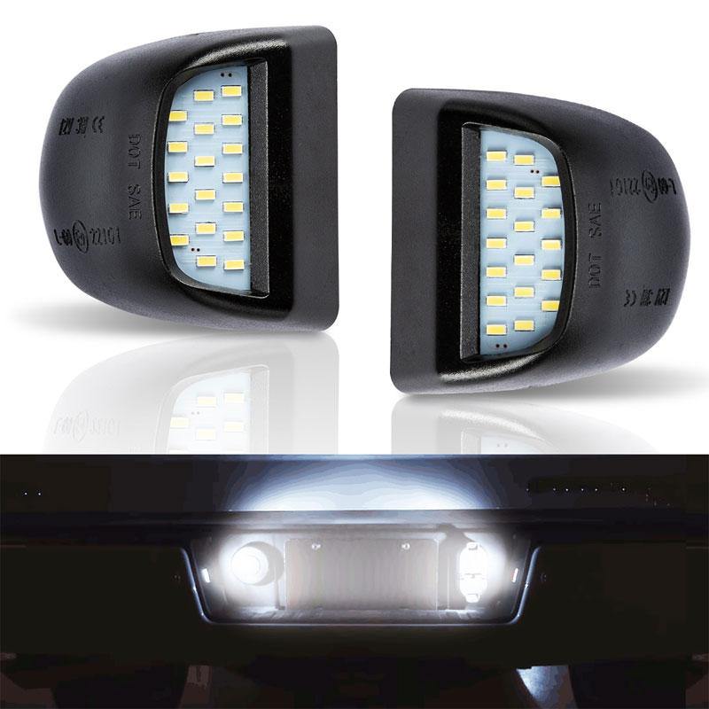 Silverado Sierra LED License Plate Lamp Assembly Replacement