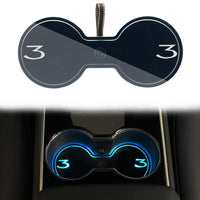 Tesla Model 3 USB Unique Glowing Cup Pad