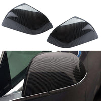 Tesla Model 3 Accessories Carbon Fiber Rear View Mirror Covers