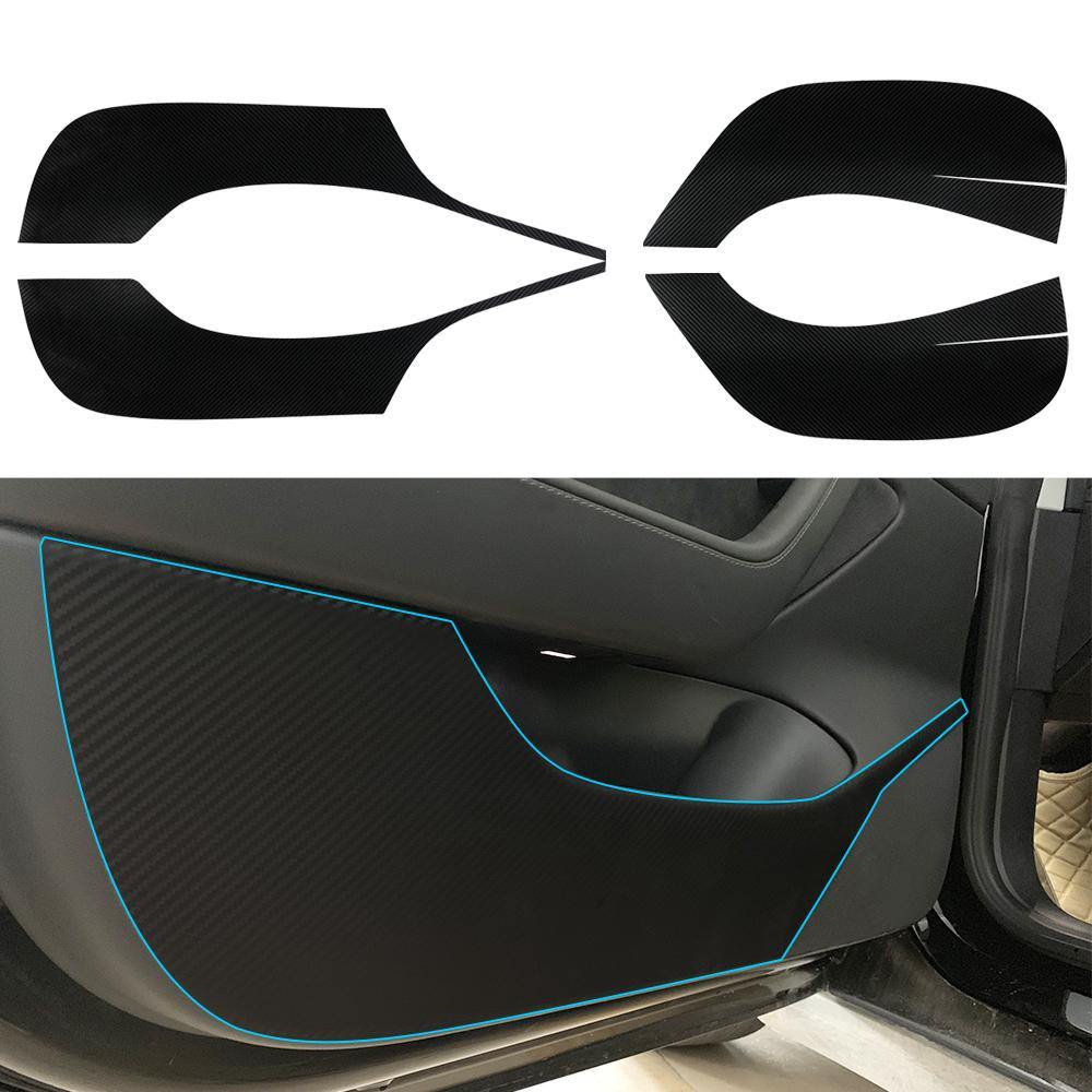 Tesla Model 3 Door Anti-kick Film Scuff Protection