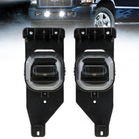 LED Fog Lights Assembly For Ford F250 F350 F450 Super Duty 2005 2006 2007