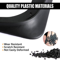 Tesla Model 3  Plastic Mud Flaps Splash Guard Fenders 4PCS