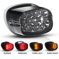 Motorcycle Taillight Integrated Brake Light Turn Signal for Harley Davidson