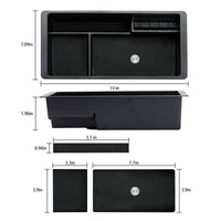 Wireless Charger Insert Center Container Storage Box For 2014-2018 Chevrolet Silverado GMC