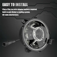 9 inch LED Headlights For 2018-2020 Jeep Wrangler JL