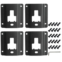 Ford F-150 F-250 F-350  Boxlink Tie Down Anchors Brackets & Truck Bed Cleats Plates Kit 4 Pack