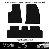 PVC Material Tesla Model 3 Floor Mats