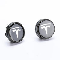 Tesla Model 3 Accessories Blue Light-emitting Logo Wheel Caps