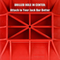Jack ORB Off- Road Base Fit for Hi Lift Jack/Sky Jack/Trail Jack to Alleviate Jack Hoisting Sinkage