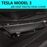 Tesla Model 3 Air Inlet Vent Grille Cover (Prevent Leaves)