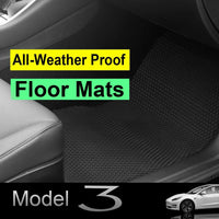 PVC Material Tesla Model 3 Floor Mats
