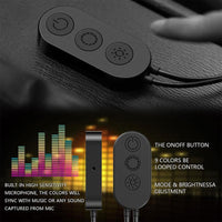 RGB Car Interior LED Strip Lights 4 Pods Kit