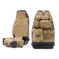 Universal Seat Cover Case with Organizer Storage Multi Pocket fit Jeep CJ YJ Cherokee F150