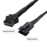 47.2" Extension Cable Wire Cord Set 120cm Connecting Wires for LED Rock Lights Multicolor LED Light Kit