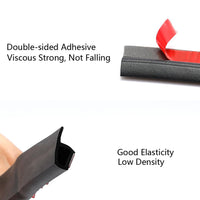 Tesla Model 3 Car Door Seal Kit Rubber 8 Pieces