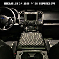 2015-2020 F150 W/Center Console Cover with Upgraded Triple Embroideries Designed for 15-20 F150