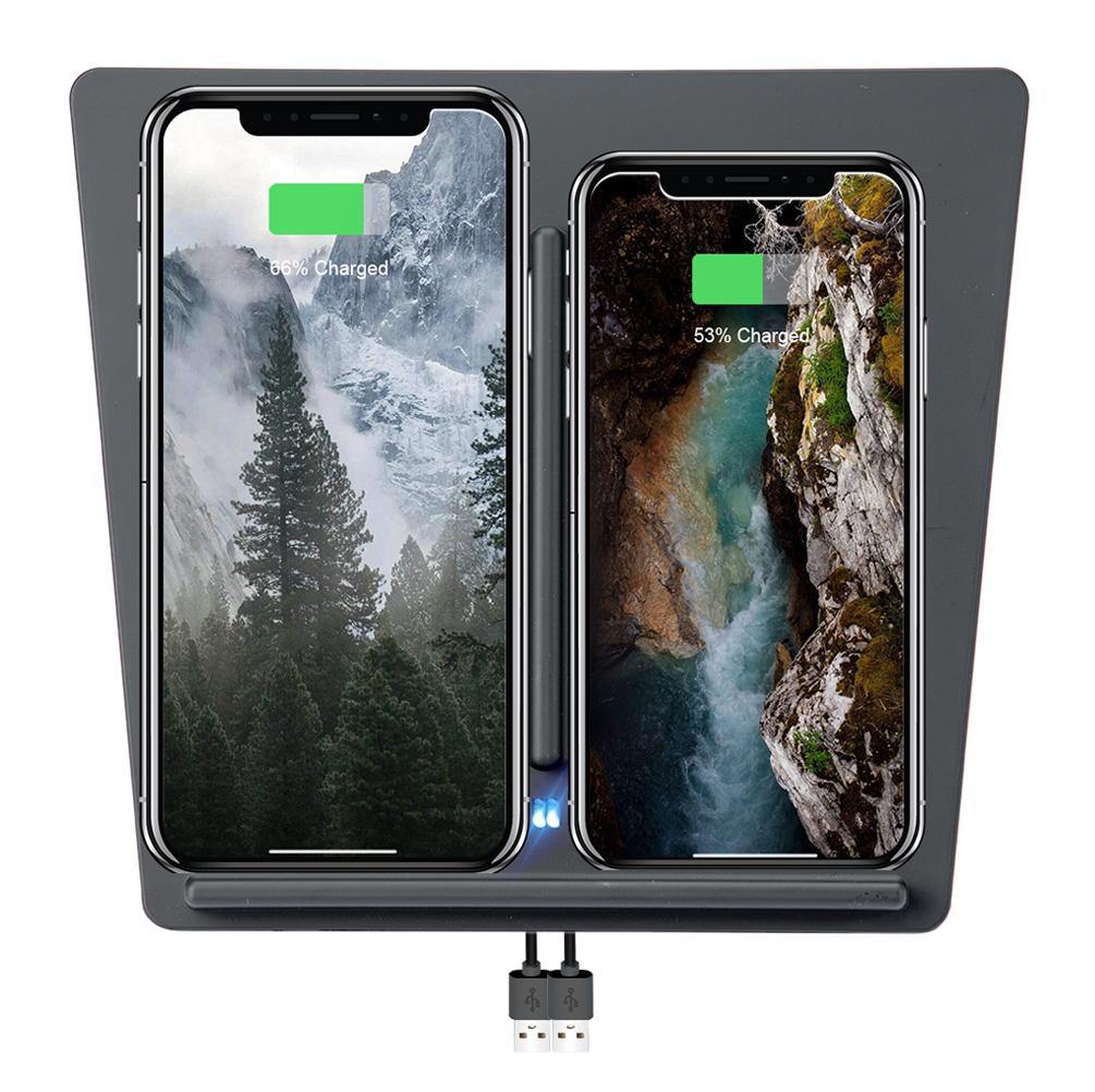 Tesla Model 3 Wireless Phone Charger Gray 2019