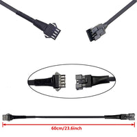 47.2" Extension Cable Wire Cord Set 120cm Connecting Wires for LED Rock Lights Multicolor LED Light Kit