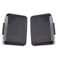 Smoke Lens LED Tail Lights for 2007-2017 Jeep Wrangler JK JKU