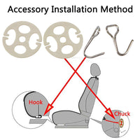 Universal Leather Car Seat Cushion Covers Front & Rear Fits Auto (Trucks, Vans, SUV), Black, 3-Pack