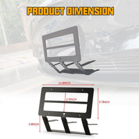 Tesla Model 3 Front License Plate Bracket Mounting