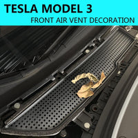 Tesla Model 3 Air Inlet Vent Grille Cover (Prevent Leaves)