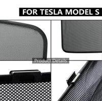 Tesla Model S Glass Roof Front Windshield Sunshade