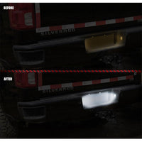 Silverado Sierra LED License Plate Lamp Assembly Replacement