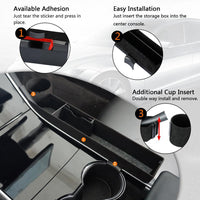 Model 3 Center Console Organizer Right Side Storage Box
