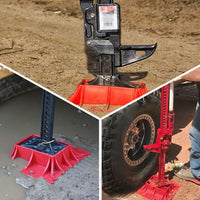 Jack ORB Off- Road Base Fit for Hi Lift Jack/Sky Jack/Trail Jack to Alleviate Jack Hoisting Sinkage