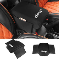 Center Console Cover with Storage Bag For Jeep Wrangler JK