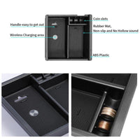 Wireless Charger Center Console Insert Organizer Tray for 2016-2020 Toyota Tacoma