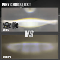 4 inch 50W LED Fog Lights for Jeep Wrangler JK LJ JKU TJ Grand Cherokee