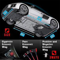 RGB LED Rock Lights Strip Lights Kit With APP & Remote Control For Car