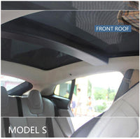 Tesla Model S Glass Roof Front Windshield Sunshade