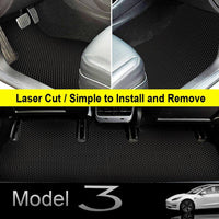 PVC Material Tesla Model 3 Floor Mats