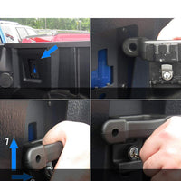 Ford F-150 F-250 F-350  Boxlink Tie Down Anchors Brackets & Truck Bed Cleats Plates Kit 4 Pack