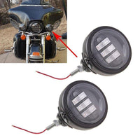 4.5 inch 30w CREE LED Auxiliary Fog Lights with Housing Ring Mount Bracket for Harley Davidson