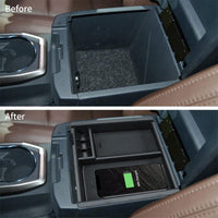 Wireless Charger Center Console Insert Organizer Tray for 2016-2020 Toyota Tacoma