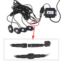 RGB 4 Pods LED Rock Lights for Truck Off Road Jeep SUV RZR UTV