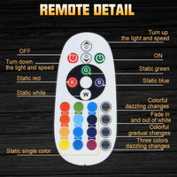 4 Pods RGB LED Rock Lights Neon Underglow Lighting Kit with APP & Wireless Remote