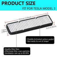 Tesla Model 3 Exterior Intake Air Cabin Debris Filter