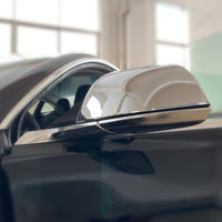 Tesla Model 3 Accessories Silver Plating Rear View Mirror Covers