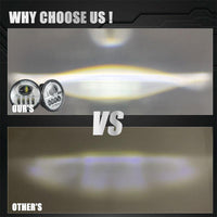 4.5 inch 5D 50w LED Auxiliary Spot Light Motorcycle Driving Lamp for Harley Davidson