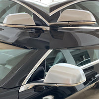 Tesla Model 3 Accessories Chromic Rear View Mirror Covers