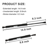 2015-2020 F150 Tailgate Assist Shock Truck Lift Assist for F-150 Pickup Tailgate EZ Down(Torx Wrench was Included)